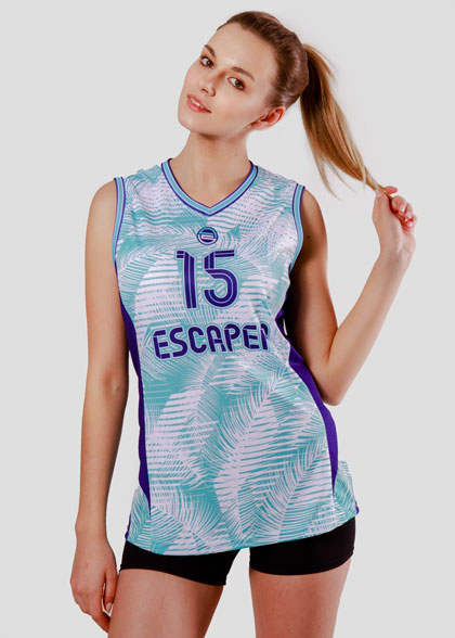 Волейбольная майка женская VOL-AWT-04-SUBL