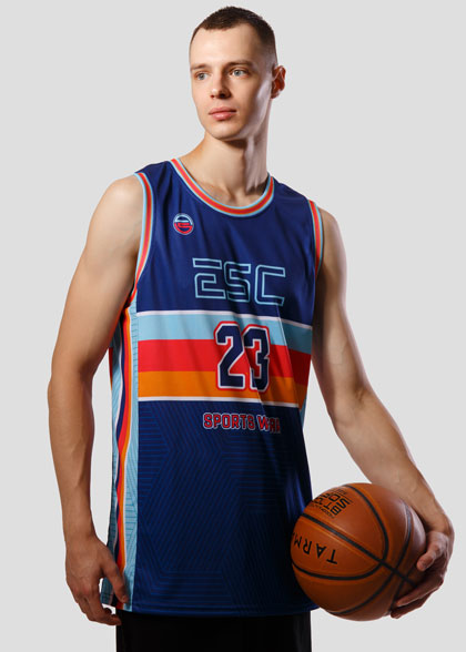 Баскетбольная майка с лампасом BSK-A12.1-SUBL